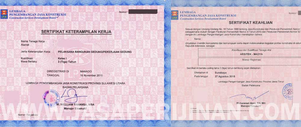 Jasa Pengurusan Sertifikat Badan Usaha (SBU) Jasa